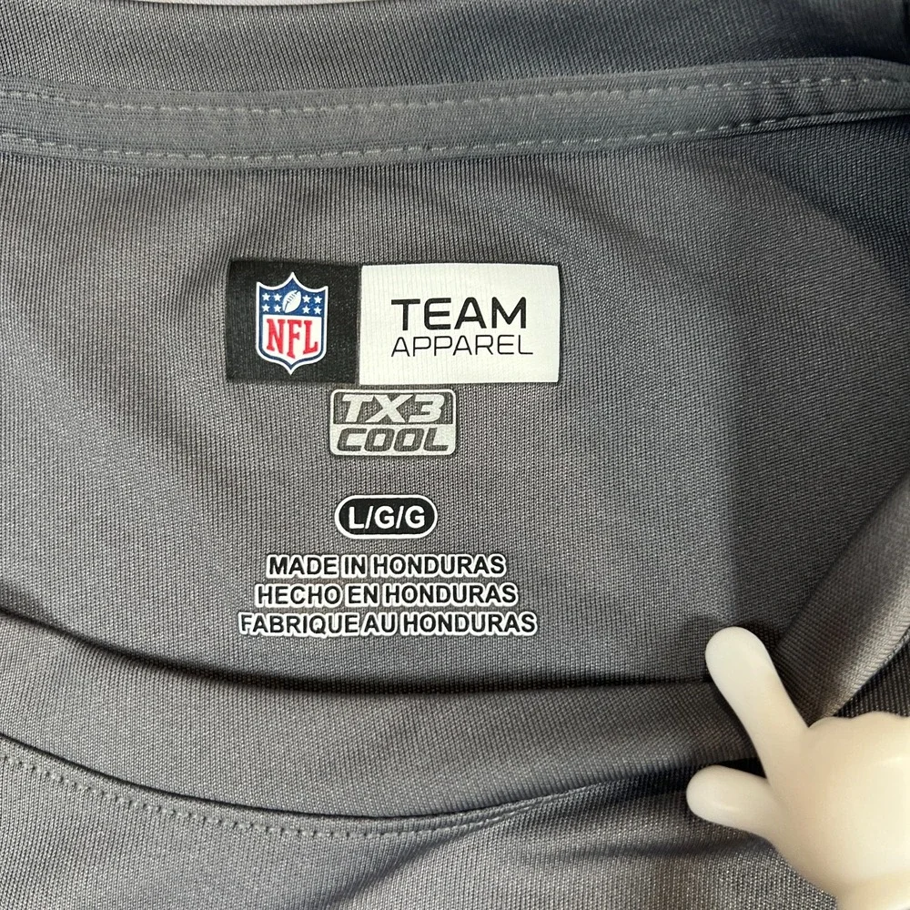 Nike T Shirt Mens Large Gray Tx3 Cool Super Bowl XLIX Arizona NFL Team Apparel